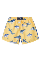 Sunrise Shark Swim Shorts